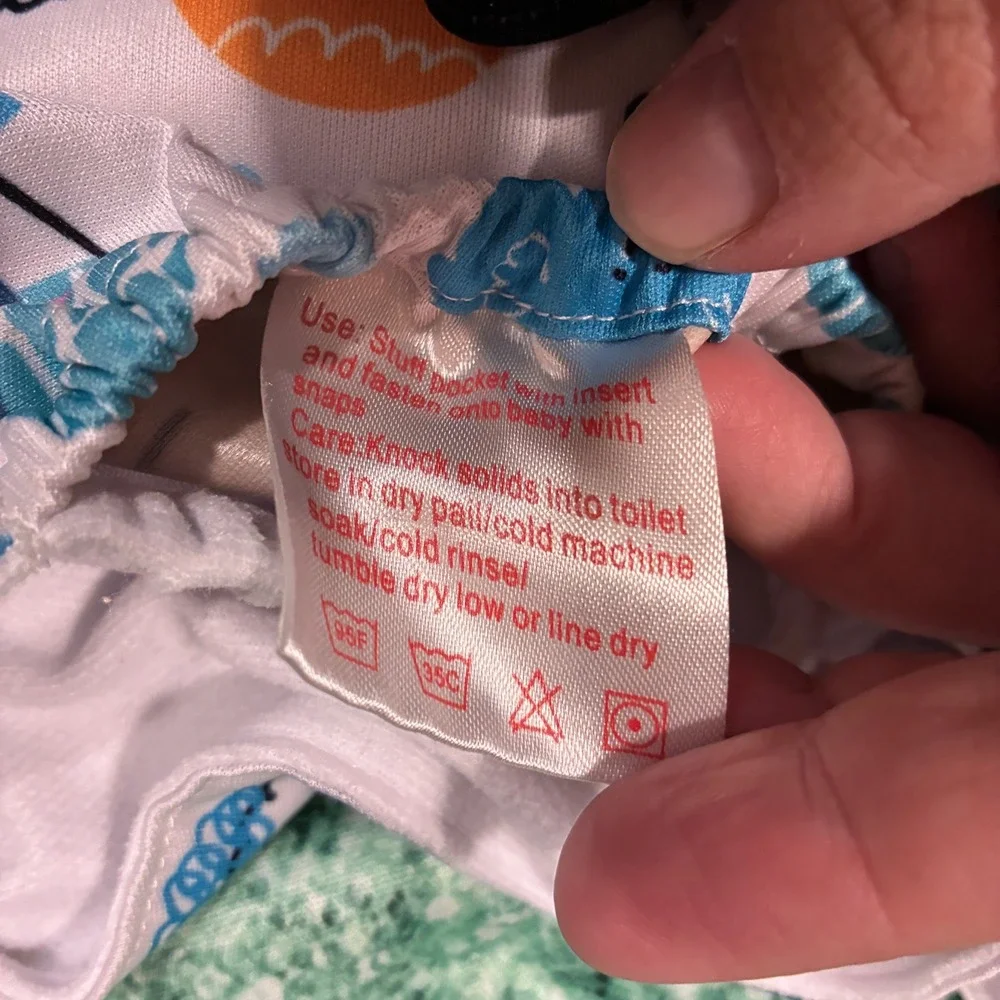 AlvaBaby Wegreeco Cloth Diaper Lot Pocket Inserts Bamboo Rayon OS